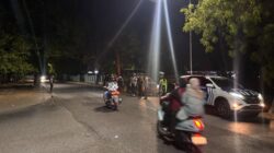 Antisipasi Balapan Liar dan Minimalisir Potensi Guankamtibmas Satlantas Polres Bima Kabupaten Gelar Patroli Malam Hari