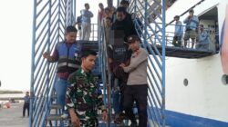Polsek Kawasan Pelabuhan Laut Bima Amankan DPO Curanmor Polres Klungkung di KM Lawit