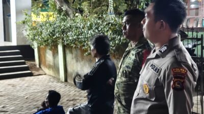 Sinergi Bhabinkamtibmas dan Babinsa Kawal Sosialisasi E-Voting Pilkades 2026 di Desa Seminar Salit