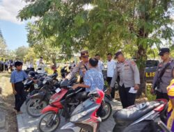 Perluas Operasi Penertiban, Polsek Moyo Hilir Bersama Camat Moyo Utara Gelar Razia Knalpot Brong ke Sekolah-Sekolah