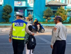 Sat Lantas Polres Bima Kota Laksanakan Pelayanan Gatur Pagi, Wujudkan Kamseltibcarlantas