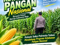 Polsek Soko Polresta Tuban Turun Langsung Cek Tanaman Jagung Warga