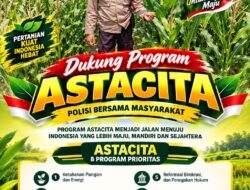 Dukung Astacita, Polsek Jatirogo Cek Langsung Ladang Jagung Warga Desa Bader