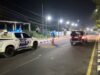 Cegah Balap Liar dan Laka Lantas, Turjawali Sat Lantas Polres Sumbawa Patroli Blue Light Malam Hari di Simpang Sernu