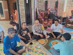 Bhabinkamtibmas Tolokalo Ajak Warga Jaga Kamtibmas dan Dukung Ketahanan Pangan Nasional