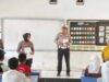 Polres Bima Kota Sosialisasikan Penerimaan Murid Baru SMA Kemala Taruna Bhayangkara di SMPN 8 Kota Bima