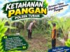 Polsek Tuban Dukung Ketahanan Pangan, Bhabinkamtibmas Sambangi Lahan Pekarangan Warga