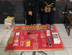 SATRESNARKOBA POLRES DOMPU UNGKAP KASUS NARKOTIKA, DUA TERDUGA PELAKU DIAMANKAN