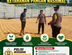 “POLSEK KEREK POLRESTA TUBAN SAMBANG KE GUDANG PENGERINGAN DAN PENYIMPANAN JAGUNG”