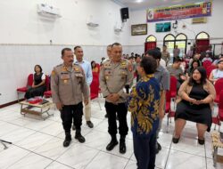 Minggu Kasih, Polres Bima Kota Pererat Silaturahmi dan Serap Aspirasi Jemaat Gereja Narwastu