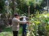 Dukung Program Asta Cita Presiden RI, Bhabinkamtibmas Desa Marga Karya Sambangi Warga Pemanfaat Pekarangan Pangan Bergizi