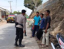 Patroli cipkon sore hari, Polsek Donggo minimalisir kasus 3C dan aksi premanisme
