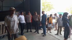 Patroli Rutin Polsek Kawasan Pelabuhan Laut Bima, Cegah Kriminalitas dan Sosialisasikan Layanan 110