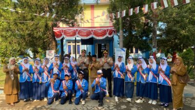 Program POLIDIK Kapolri, Kapolres Bima Kota Edukasi Pelajar SMPN 1 tentang Bahaya Narkoba dan Tertib Berlalu Lintas