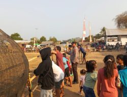 Jaga Kondusifitas Pertandingan Olahraga, Polsek Labuan Badas Terjunkan Personel Amankan Laga Sepak Bola di Lapangan Labuan Badas