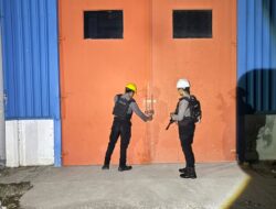 Jaga Keamanan Objek Vital Nasional, Unit Pamobvit Sat Samapta Polres Bima Kota Amankan PLTU Bima