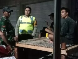 Bhabinkamtibmas dan Babinsa Desa Goa Laksanakan Patroli Dialogis, Pastikan Situasi Kamtibmas Tetap Kondusif
