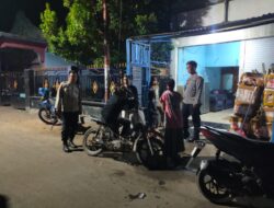 Polsek Kempo Gelar Patroli Blue Light, Kapolsek Ajak Masyarakat Cegah Kriminalitas dan Jaga Kamtibmas