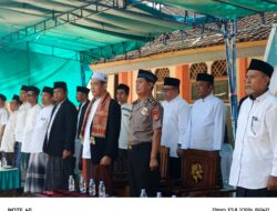 Polres Sumbawa Barat Kawal Khidmatnya Upacara Peringatan Hari Santri 2026 di Ponpes Himatul Ummah