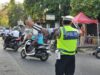 Sat Lantas Polres Dompu Gelar Strong Point Pagi, Kasat Lantas Imbau Pengguna Jalan Utamakan Keselamatan