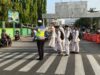 Polsek Rasbar Gelar Strong Point Pagi di Dua Titik Sekolah, Pelajar Aman Menyeberang