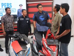 Polresta Tuban Kembalikan Kendaraan Hilang ke Pemiliknya Tanpa Dipungut Biaya