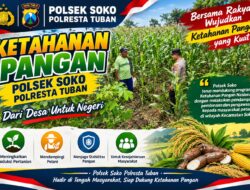 Polsek Soko Polresta Tuban Turun Langsung Cek Tanaman Jagung Warga