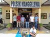 POLSEK MANGGELEWA AMANKAN TERDUGA PELAKU PENCURIAN MESIN POMPA AIR, KERUGIAN KORBAN DITAKSIR RP3 JUTA