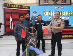 Polresta Tuban Kembalikan Motor Hasil Curanmor Langsung ke Pemiliknya
