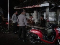 Polsek Batukliang Utara Patroli Dini Hari Antisipasi Gangguan Kamtibmas