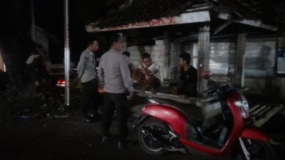 Polsek Batukliang Utara Patroli Dini Hari Antisipasi Gangguan Kamtibmas