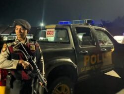 Cegah Kejahatan Dini Hari, Polisi Patroli Blue light Sisir Kawasan Rawan di Taliwang