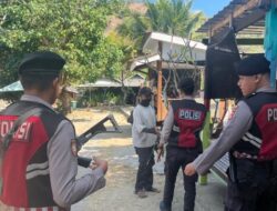 Akhir Pekan, Sat Samapta Polres Sumbawa Barat Gencarkan Patroli Wisata